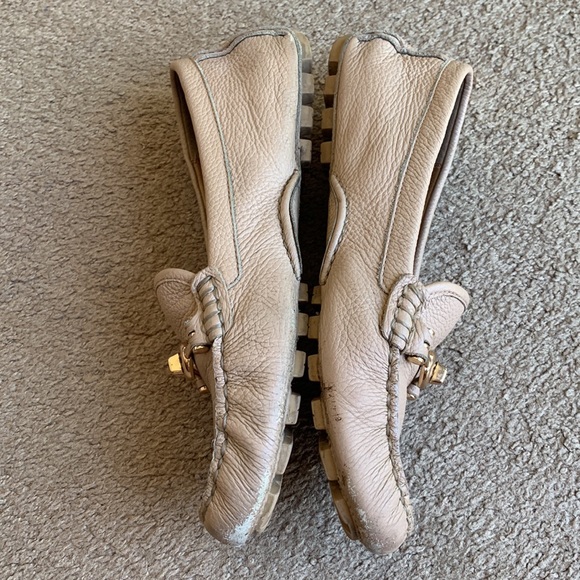 Coach Arlene loafers sz 9 woman’s beige blush - Picture 10 of 12